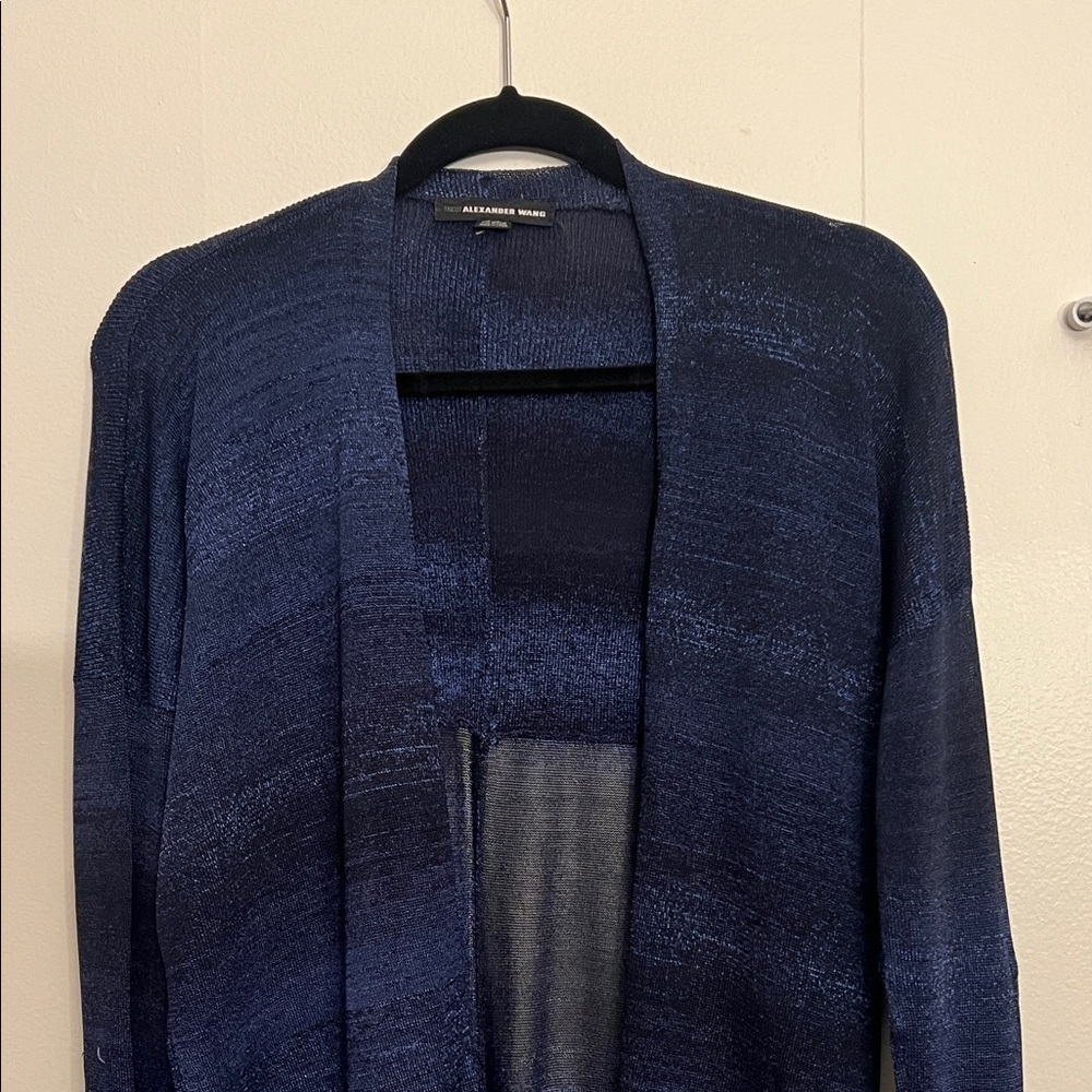 Alexander Wang Midnight Blue Cardigan